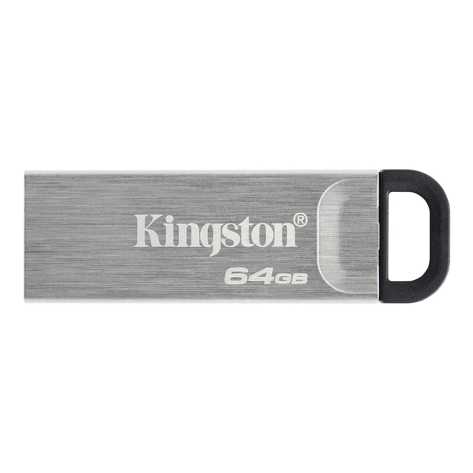 image 1 of Kingston Technology DataTraveler Kyson USB Flash Drive 64GB USB Type-A 3.2 - Silver
