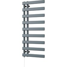Agar - Anthracite Electric Towel Rail H1156mm x W500mm 500w Standard