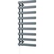 image 1 of Agar - Anthracite Electric Towel Rail H1156mm x W500mm 500w Standard