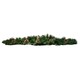image 5 of 90cm Deluxe Snow Time Princess Green Garland Swag 108 Tips With 5 Pine Cones