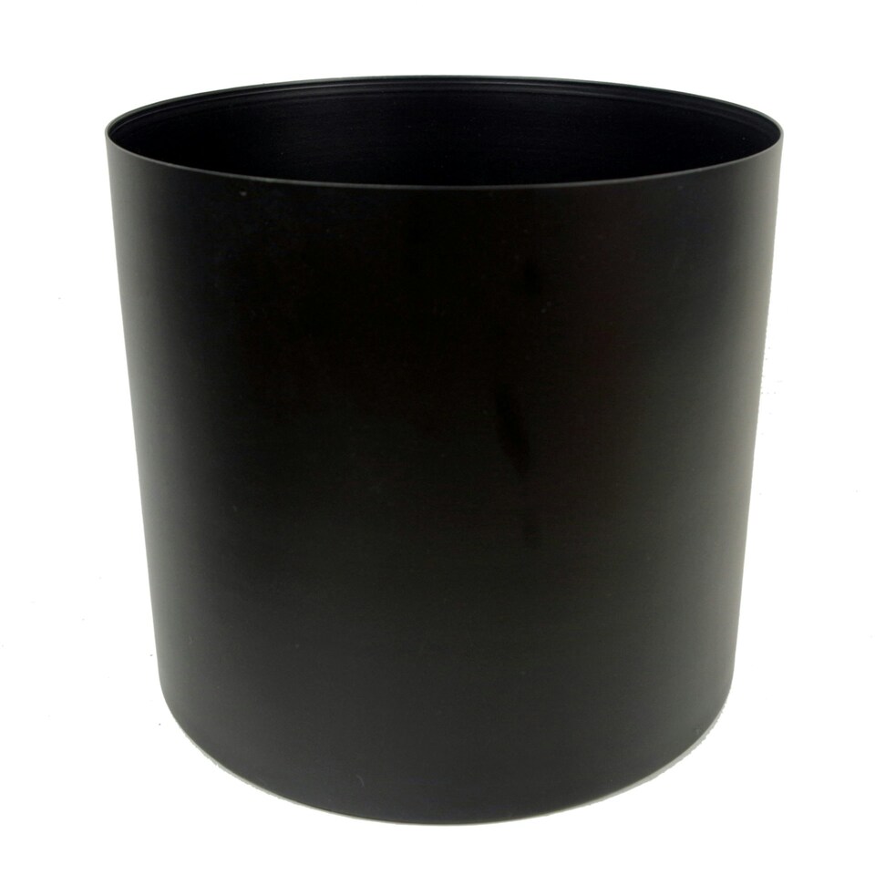 image 1 of Metal Planter Stand Gold Black Metal Plant Pot 62cm x 18cm Leaf Design UK Botanik Gold