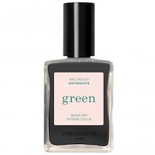 Manucurist Green Vegan-Friendly Nail Polish Greens 15ml Grey | Anthracite