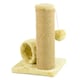 image 4 of KCT Beige Kitten Scratching Post with Tunnel