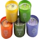 image 1 of Pack of 5 Pan Aroma Glass Jar Scented Candles - Lemongrass, Lime Ginger, Jasmine, Sandalwood, Salted Caramel