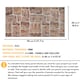image 8 of NOVECRAFTO 3D Earthy Stone Wall Panels – 6 PVC Sheets, Covers 2.76 sqm (29.76 sq ft), 96x48cm Each – Natural Brown & Grey Stone Effect Decorative Cladding