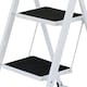 image 4 of Oypla Foldable 2 Step Ladder Stepladder Non Slip Tread Safety Steel White