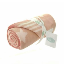 Ziggle Baby Blanket Pink Stars