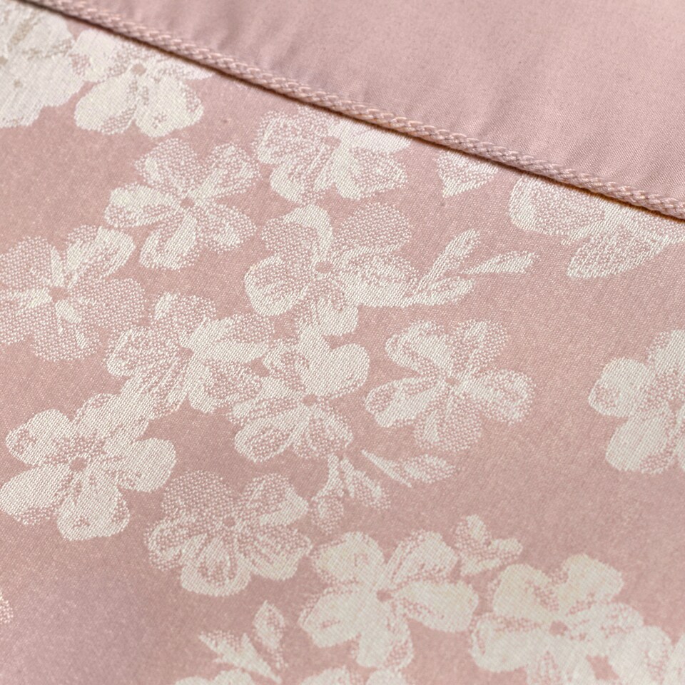 image 1 of D & D Blossom Duvet Cover Set Blush