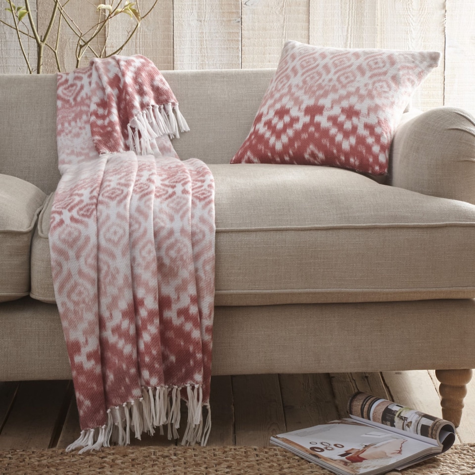 image 1 of Appletree Sakari Filled Cushion Terracotta