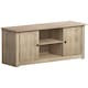 image 7 of Vida Designs Panama 2 Door 1 Shelf Flat Screen TV Unit Stand, Solid Pine Wood
