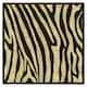 image 2 of Golden zebra (Picture Frame) White | L