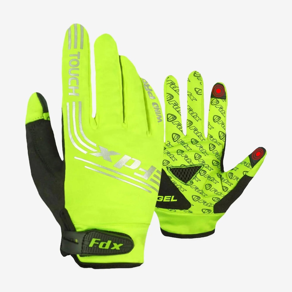 image 1 of Subzero Winter Cycling Gloves Thermal Windproof Padded Mitts for Men & Women