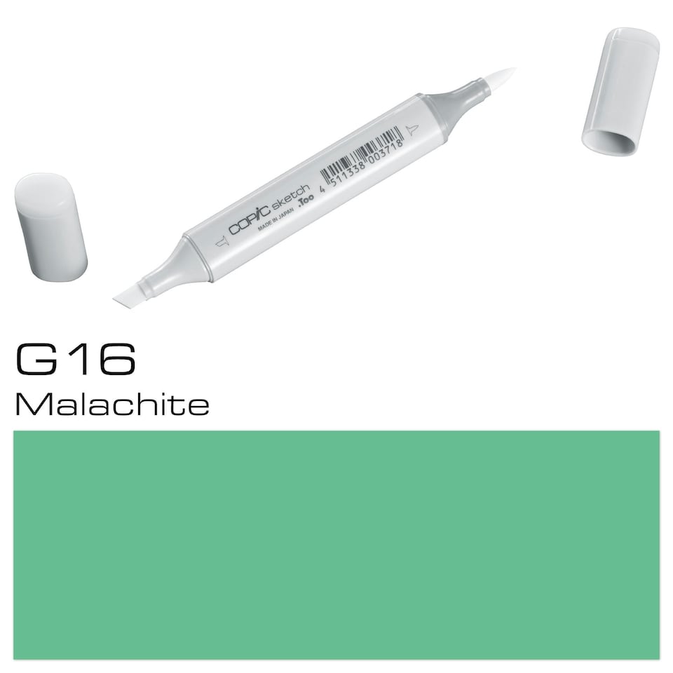 image 1 of Copic Sketch Marker, Malachite, Single Pen