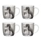 image 1 of KitchenCraft China Squirrel Mugs Pack of 4