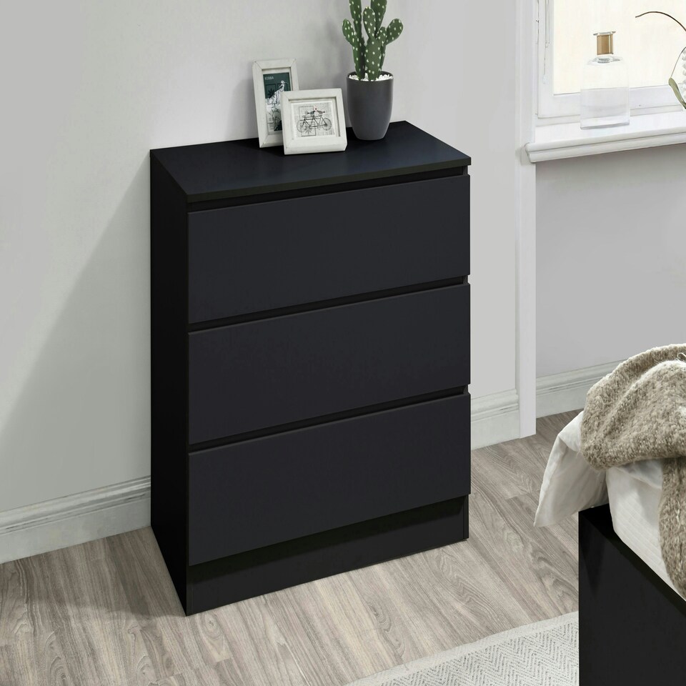 image 1 of Oslo 3 Drawer Chest