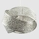 image 1 of ValueLights Hacienda Silver Ceiling Pendant Shade and B22 GLS LED 10W Warm White 3000K Bulb