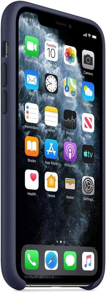 image 1 of Apple Silicone Case for iPhone 11 Pro 5.8 Midnight Blue - MWYJ2ZM/A
