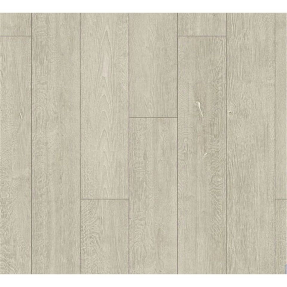 image 1 of PACK OF 20 (Total 20 Units) - White Oak 12mm Thick Laminate Flooring (29.6m2 Coverage)