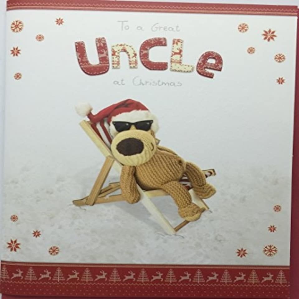image 1 of Boofle Uncle Christmas Card