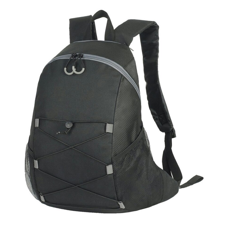 Shugon Adults Unisex Chester Backpack - Black/Black - One Size