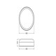 image 5 of Osram Decor Bamboo Paper Ceiling Light 400 18W 830 Brown Brown