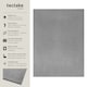image 2 of Rug Zonelle - short pile and ultra-soft, rectangular or round | Grey | grey | 1