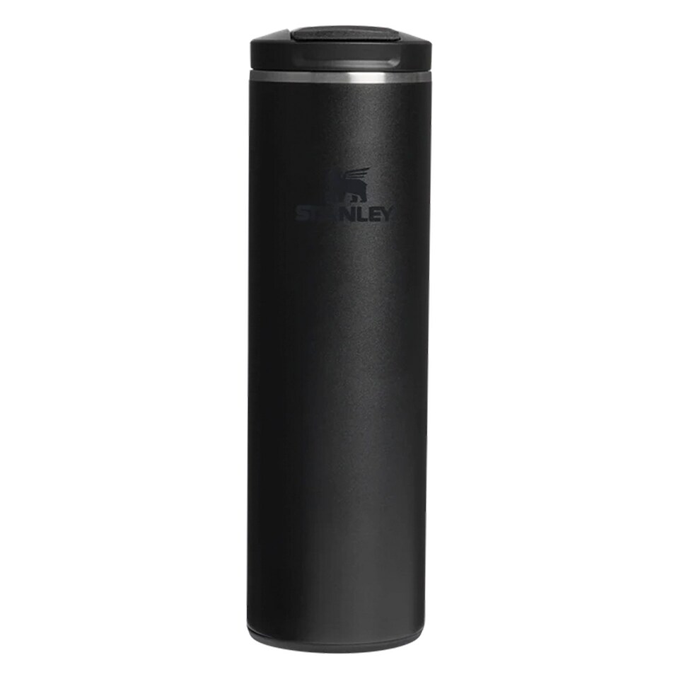 image 1 of 0.47L Insulated Stainless Steel Travel Mug Leakproof Flip Top Lid