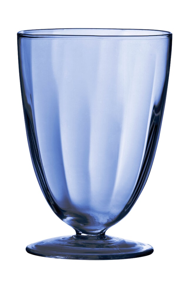 image 1 of Vidrio Light Blue Glass Sundae Dish