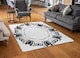 image 2 of Decorative Floral Element Rug | Multi