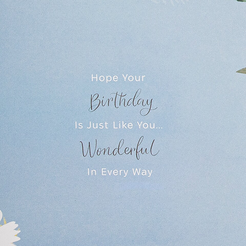 image 1 of Hallmark Birthday Card For Daughter - Pink Florals Design And Heartfelt Verse