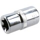 image 2 of E16 Female Torx Socket Star Bit 1/2" Drive Standard External Chrome Vanadium