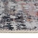 image 3 of KUKOON Neutral Multicolour Distressed Abstract Non Slip Washable Low Pile Runner Rug 80cm x 300cm | Multi