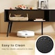 image 7 of COSTWAY 109 CM Coffee Table with Drawer and Storage Shelf Black Black