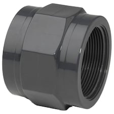 4in Grey PVC Adaptor MP FT 9 bar