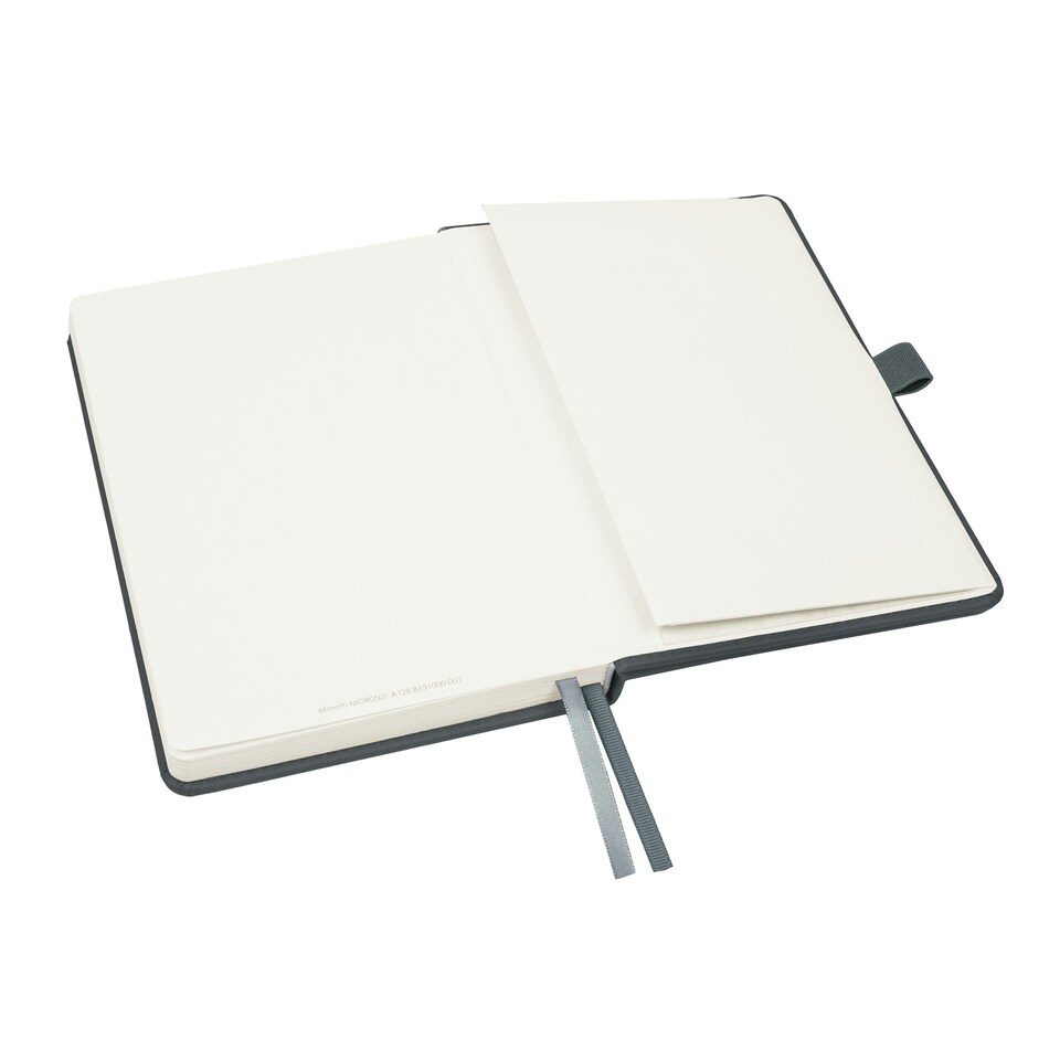 image 1 of Notes London A5 Italian Styled Moretti Notebook Dark Grey