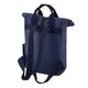 image 2 of Bagbase Roll Top Recycled Twin Handle Laptop Backpack - Navy Dusk - One Size