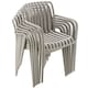 image 6 of Garden Chairs Alcudia - weather-resistant, durable and long-lasting plastic - Set of 6 Brown | Taupe