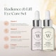 image 2 of Warda Luxury Skincare Skin Glow Boost Vitamin C Eye Serum 15ml + Skin Lifter Boost Collagen Eye Serum 15ml