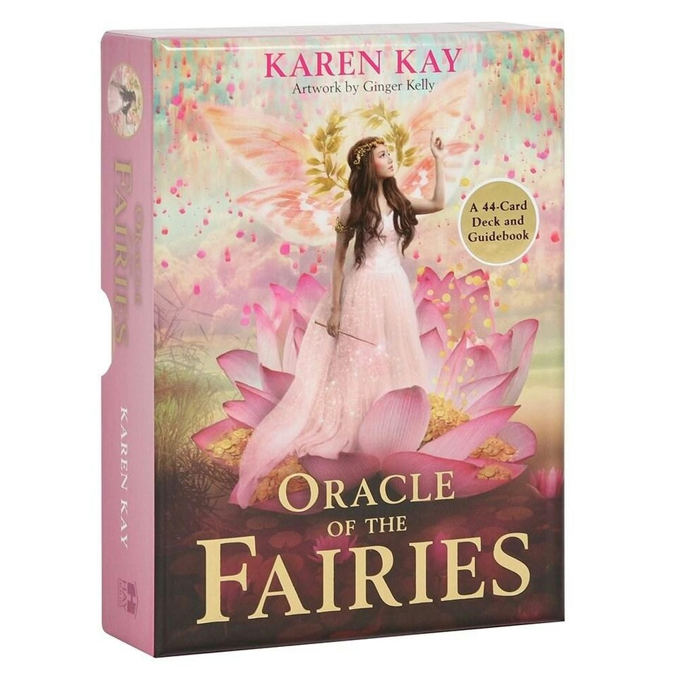 Karen Kay Oracle Of The Fairies Oracle Cards - Pink - One Size