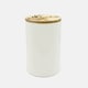 image 1 of The Just Slate Company Stag Oak & Ceramic Medium Storage Jar