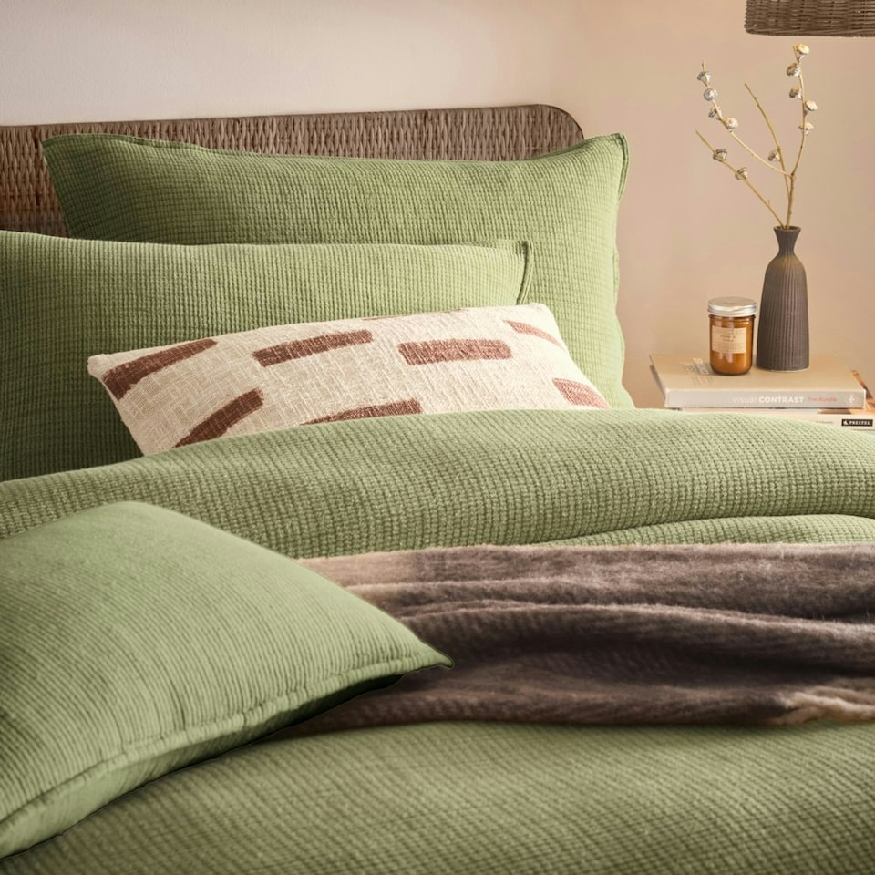 image 1 of Yard Ribble Acid Washed Super King Duvet Cover Set