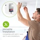 image 5 of Nedis PIR Occupancy Motion Sensor Detector Light Switch, Ceiling Mount, 360 Degree 6m Range, 3 Wire - White