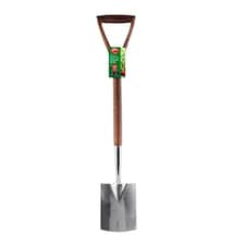 Ambassador Graduate Digging Spade - Brown/Silver - One Size