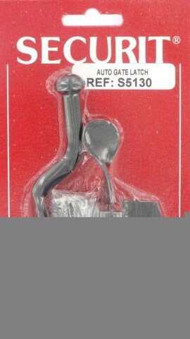 Securit Automatic Gate Latch, Black - Tesco Groceries