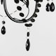 image 3 of ValueLights Odelia 3 Way Black Ceiling Light Chandelier