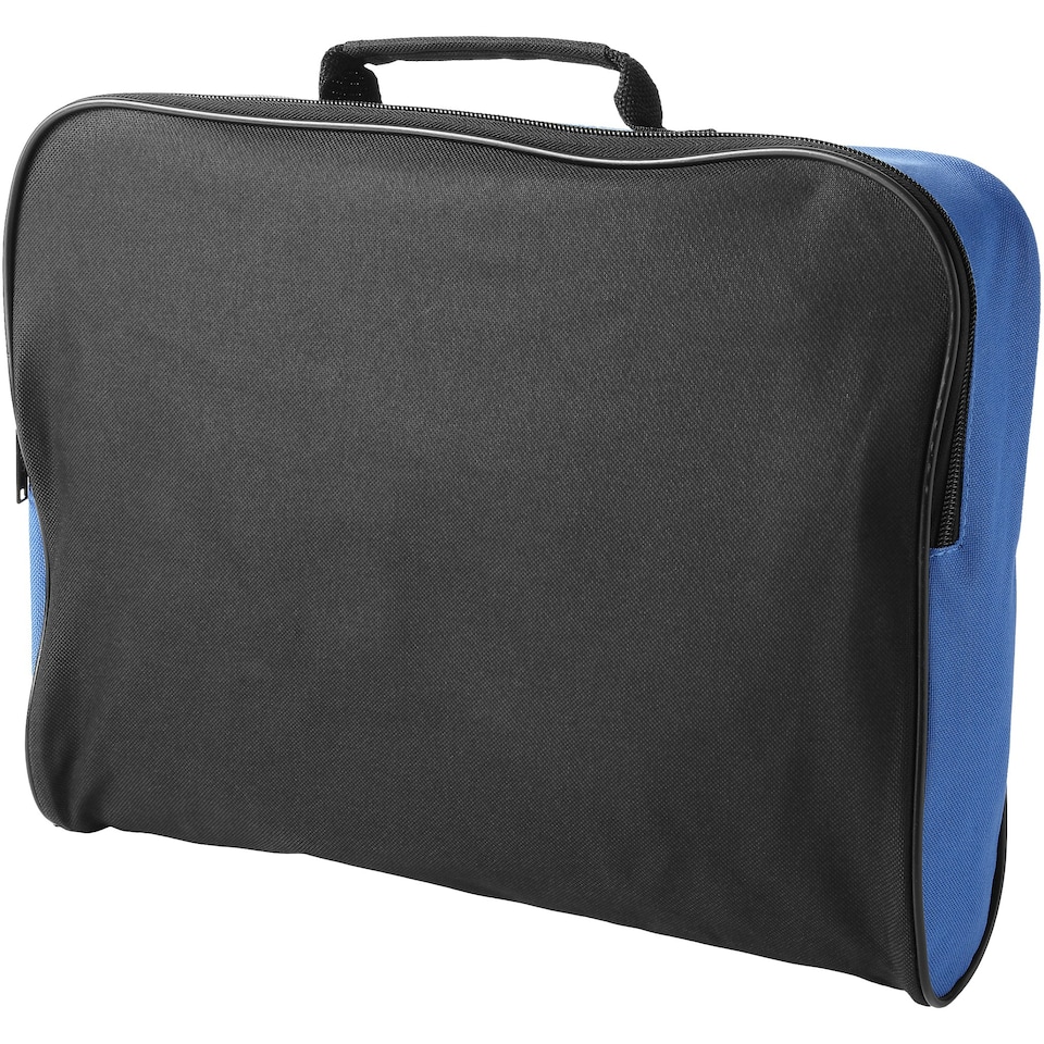 Bullet Florida Conference Bag - Solid Black/Royal Blue - 40 x 8 x 27cm Blue
