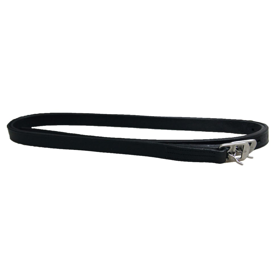 image 1 of Hy Stirrup Leathers (One Pair) - Black - 56in