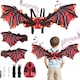 image 1 of Electric Light-Up Dinosaur Wings with Sound – Motorized Flapping Wings for Kids & Adults – Costume Accessory for Halloween, Cosplay & Parties