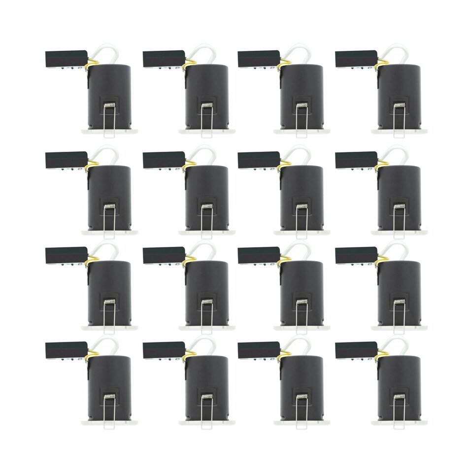 image 1 of Set of 16 Fire Bathroom Downlights - Chrome IP65 Recessed Downlights Chrome