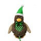 image 2 of House Of Paws Turkey Christmas Rope Dog Toy - Brown/Green/White - One Size